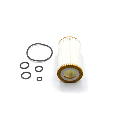 O Ring ile yüksek performanslı XOZ15137 Mercedes Benz Motor Yağı Filtresi Elemanı