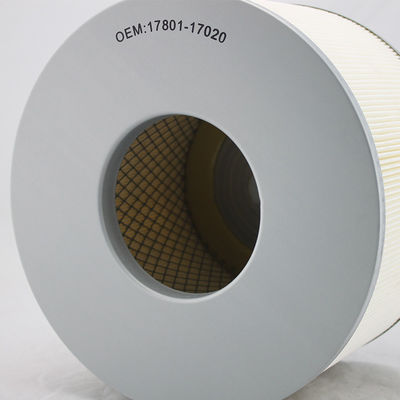17801-17020 17801-17010 AY120-TY079 TOYOTA NISSAN Için Araba Gözeneklilik Motor Hava Filtresi