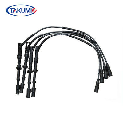 VW BORA Buji Kabloları, Yüksek Sıcaklık Buji Telleri 06A035255B Standart Boyut