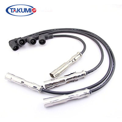 VW Golf Buji Kabloları EPDM / Silika Jel 021905409AD Yüksek Basınca Dayanıklı