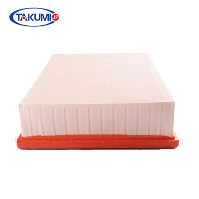 Fiberglas Motor Hava Filtresinin Değiştirilmesi 0.3μ Gözeneklilik% 99.97 Verimlilik
